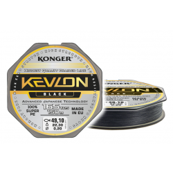 PLECIONKA KEVLON BLACK X4 0,20/150 KONGER